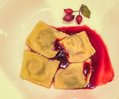 Baumnussravioli